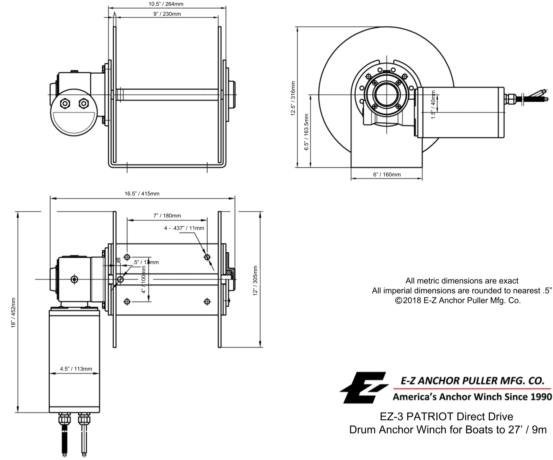 Patriot EZ-3SS-40110 dranwings