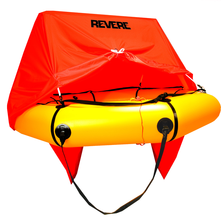 REVERE Coastal Compact 4 Person Life Raft