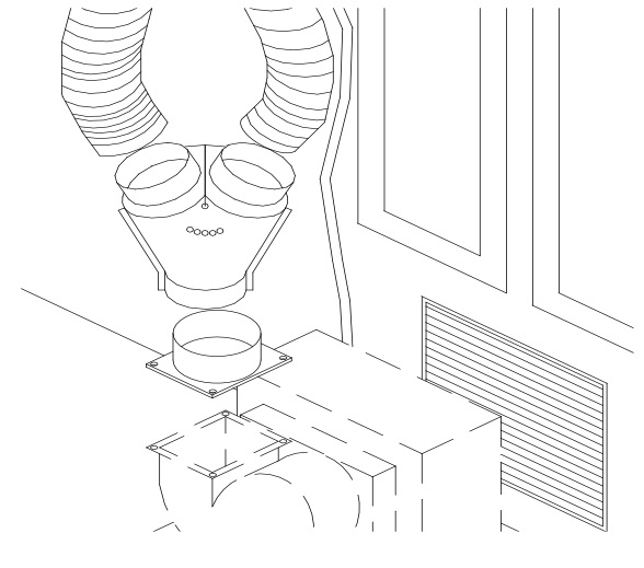 MSI Transition ABS TEE Duct