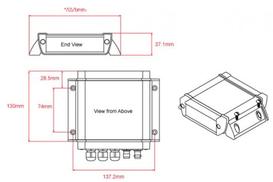 AIT2000 Dimensions