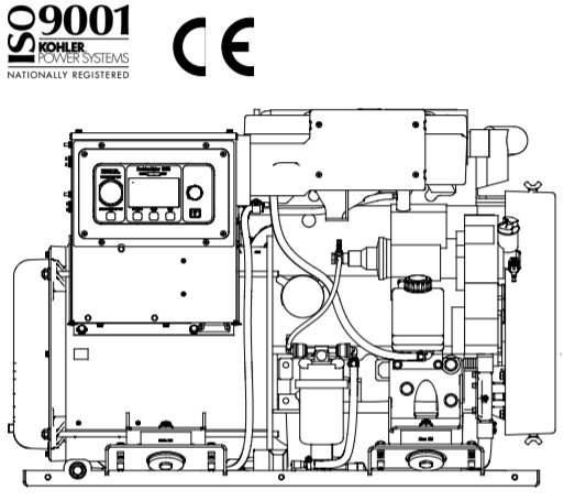 Kohler 14EKOZD Marine Generator