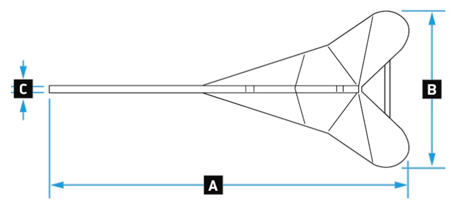 LEWMAR 16Kg / 35lb Delta Anchor - Galvanized Manganese Steel