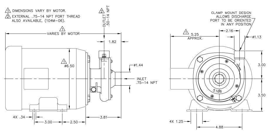 Oberdorfer 104M-06-10F36BJ