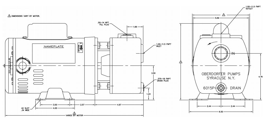 Oberdorfer 300b-F21