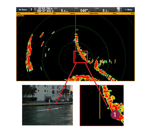 Quantum Raymarine Chirp Small Target