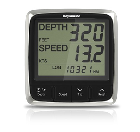 RAYMARINE I50 Tridata Display System - Speed / Depth / Temperature - Raymarine E70060