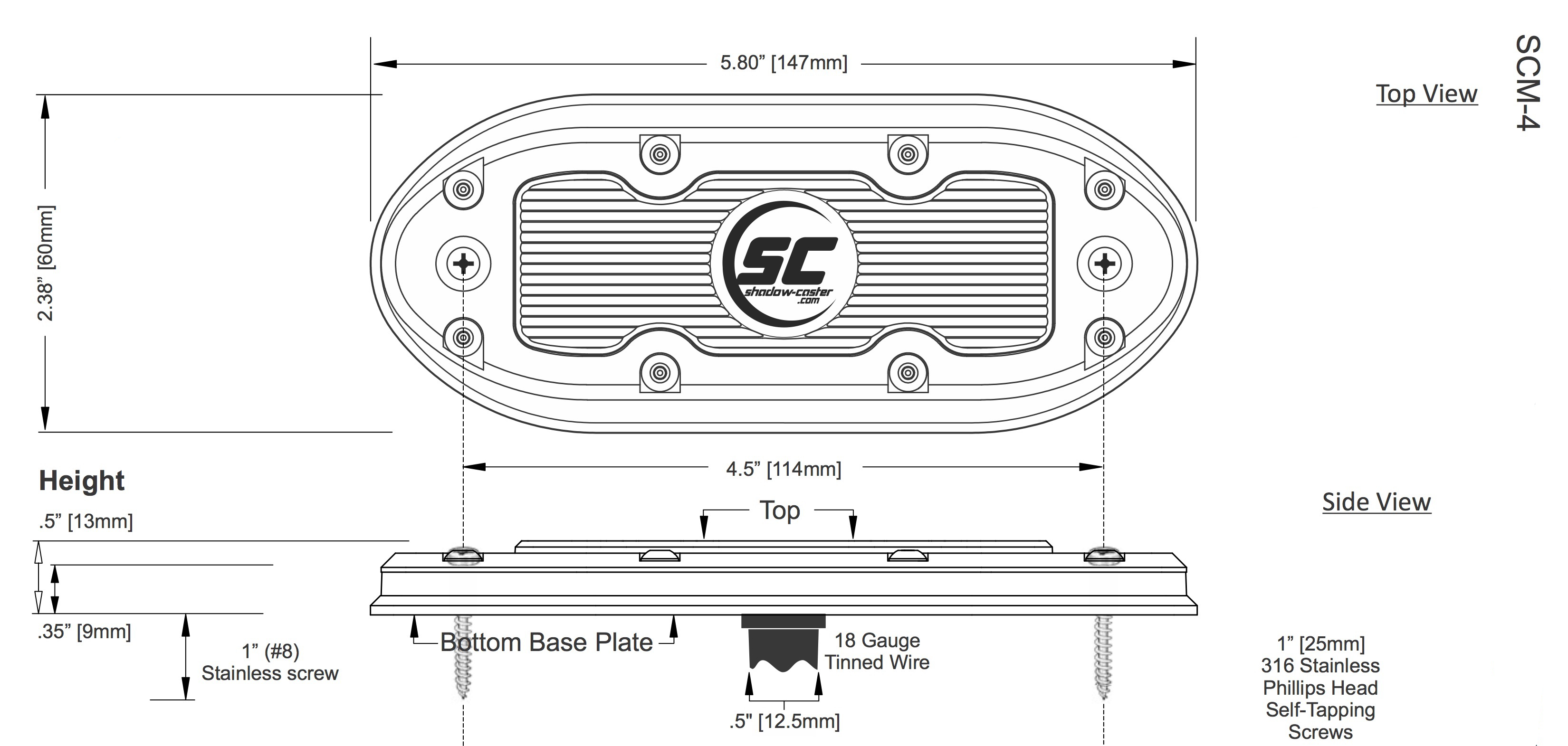 Shadow Caster SCM-4 Series