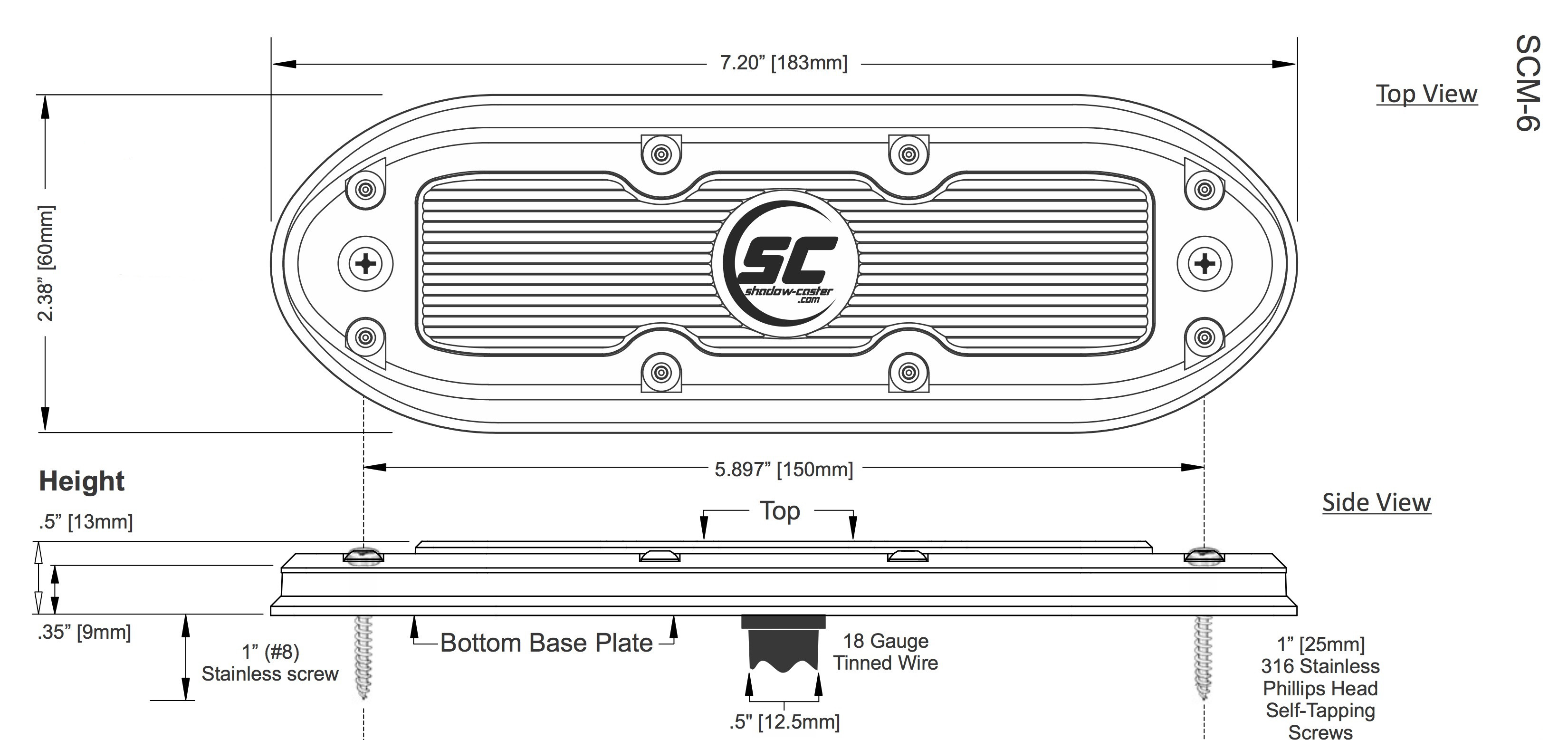 Shadow Caster SCM-6 Series