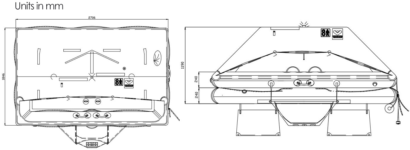 Viking Commercial Liferaft