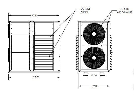 Flagship FM120 dimensions