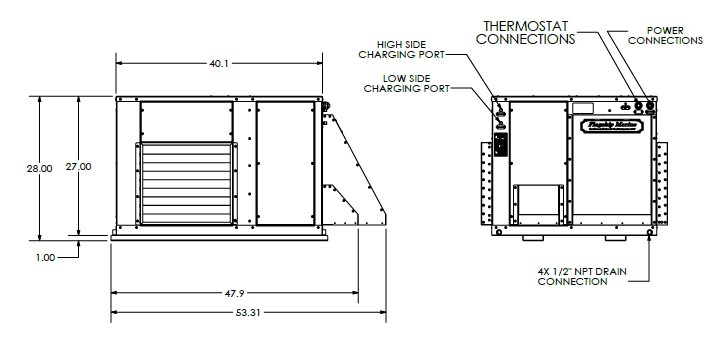 Flagship FM24AC dimensions